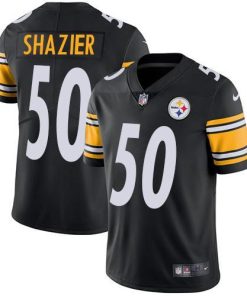 Nike Pittsburgh Steelers #50 Ryan Shazier Black Team Color Men's Stitched NFL Vapor Untouchable Limited Jersey Men's