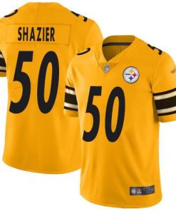 Nike Pittsburgh Steelers #50 Ryan Shazier Gold Men's Stitched NFL Limited Inverted Legend Jersey Men's