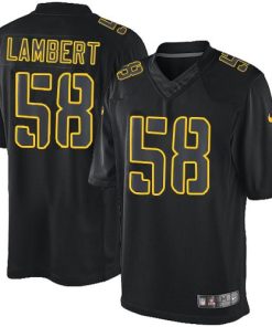 Nike Pittsburgh Steelers #58 Jack Lambert Black Men's Stitched NFL Impact Limited Jersey Men's