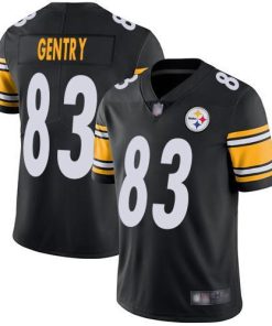 Nike Pittsburgh Steelers #83 Zach Gentry Black Team Color Men's Stitched NFL Vapor Untouchable Limited Jersey Men's