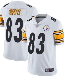 Nike Pittsburgh Steelers #83 Zach Gentry White Men's Stitched NFL Vapor Untouchable Limited Jersey Men's