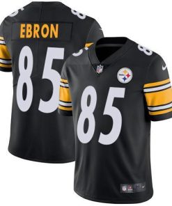 Nike Pittsburgh Steelers #85 Eric Ebron Black Team Color Men's Stitched NFL Vapor Untouchable Limited Jersey Men's