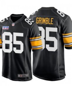 Nike Pittsburgh Steelers #85 Xavier Grimble Super Bowl XIII 1978 Retro Game NFL Jersey Black Men's