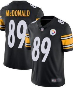 Nike Pittsburgh Steelers #89 Vance McDonald Black Team Color Men's Stitched NFL Vapor Untouchable Limited Jersey Men's