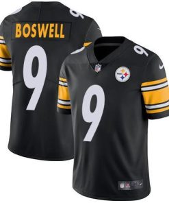Nike Pittsburgh Steelers #9 Chris Boswell Black Team Color Men's Stitched NFL Vapor Untouchable Limited Jersey Men's