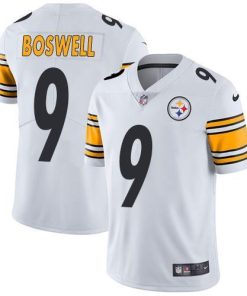 Nike Pittsburgh Steelers #9 Chris Boswell White Men's Stitched NFL Vapor Untouchable Limited Jersey Men's
