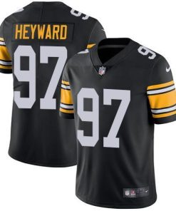 Nike Pittsburgh Steelers #97 Cameron Heyward Black Alternate Men's Stitched NFL Vapor Untouchable Limited Jersey Men's