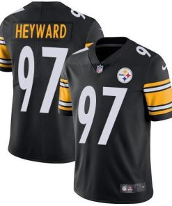 Nike Pittsburgh Steelers #97 Cameron Heyward Black Team Color Men's Stitched NFL Vapor Untouchable Limited Jersey Men's