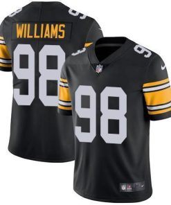 Nike Pittsburgh Steelers #98 Vince Williams Black Alternate Men's Stitched NFL Vapor Untouchable Limited Jersey Men's