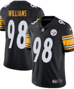 Nike Pittsburgh Steelers #98 Vince Williams Black Team Color Men's Stitched NFL Vapor Untouchable Limited Jersey Men's