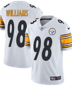 Nike Pittsburgh Steelers #98 Vince Williams White Men's Stitched NFL Vapor Untouchable Limited Jersey Men's