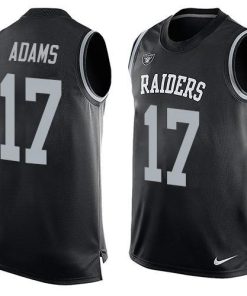 Nike Raiders #17 Davante Adams Black Team Color Men's Stitched NFL Limited Tank Top Jersey