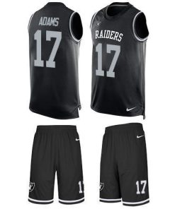 Nike Raiders #17 Davante Adams Black Team Color Men's Stitched NFL Limited Tank Top Suit Jersey