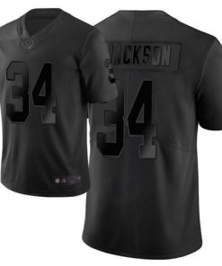 Nike Raiders #34 Bo Jackson Black Men's Stitched NFL Limited City Edition Jersey
