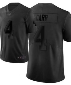 Nike Raiders #4 Derek Carr Black Men's Stitched NFL Limited City Edition Jersey