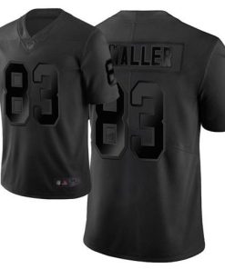 Nike Raiders #83 Darren Waller Black Men's Stitched NFL Limited City Edition Jersey