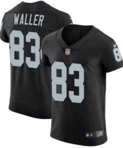 Nike Raiders #83 Darren Waller Black Team Color Men's Stitched NFL Vapor Untouchable Elite Jersey