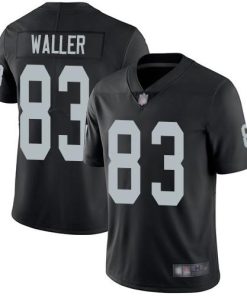 Nike Raiders #83 Darren Waller Black Team Color Men's Stitched NFL Vapor Untouchable Limited Jersey