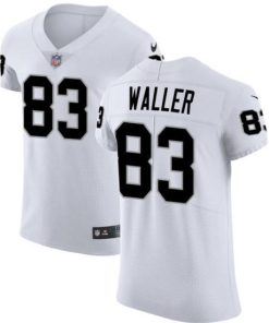 Nike Raiders #83 Darren Waller White Men's Stitched NFL Vapor Untouchable Elite Jersey