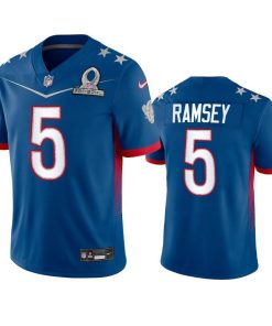 Nike Rams #5 Jalen Ramsey Men's NFL 2022 NFC Pro Bowl Game Jersey Royal