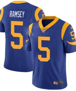 Nike Rams #5 Jalen Ramsey Royal Blue Alternate Men's Stitched NFL Vapor Untouchable Limited Jersey