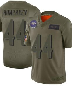 Nike Ravens #44 Marlon Humphrey Camo Men's Stitched NFL Limited 2019 Salute To Service Jersey