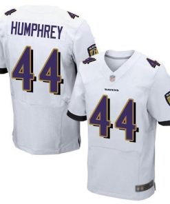 Nike Ravens #44 Marlon Humphrey White Men's Stitched NFL New Elite Jersey