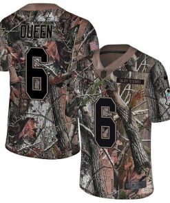 Nike Ravens #6 Patrick Queen Camo Men's Stitched NFL Limited Rush Realtree Jersey