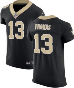 Nike Saints #13 Michael Thomas Black Team Color Men's Stitched NFL Vapor Untouchable Elite Jersey