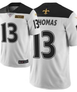 Nike Saints #13 Michael Thomas White Men's Stitched NFL Limited City Edition Jersey