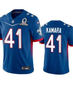 Nike Saints #41 Alvin Kamara Men's NFL 2022 NFC Pro Bowl Game Jersey Royal