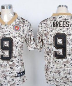 Nike Saints #9 Drew Brees Camo USMC Men's Stitched NFL Elite Jersey