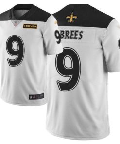 Nike Saints #9 Drew Brees White Men's Stitched NFL Limited City Edition Jersey
