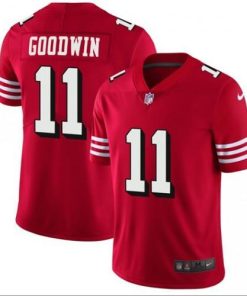 Nike San Francisco 49ers #11 Marquise Goodwin Red Team Color Men's Stitched NFL Vapor Untouchable Limited II Jersey Men's