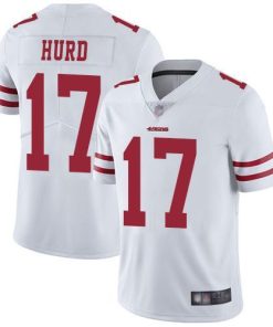 Nike San Francisco 49ers #17 Jalen Hurd White Men's Stitched NFL Vapor Untouchable Limited Jersey Men's