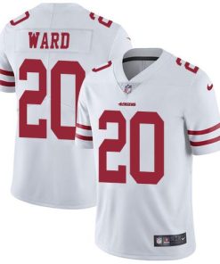 Nike San Francisco 49ers #20 Jimmie Ward White Men's Stitched NFL Vapor Untouchable Limited Jersey Men's