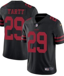 Nike San Francisco 49ers #29 Jaquiski Tartt Black Alternate Men's Stitched NFL Vapor Untouchable Limited Jersey Men's