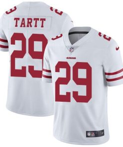 Nike San Francisco 49ers #29 Jaquiski Tartt White Men's Stitched NFL Vapor Untouchable Limited Jersey Men's