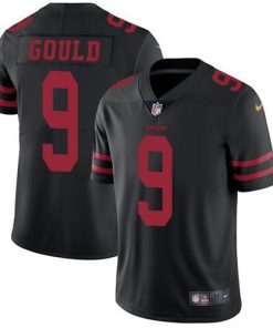 Nike San Francisco 49ers #9 Robbie Gould Black Alternate Men's Stitched NFL Vapor Untouchable Limited Jersey Men's