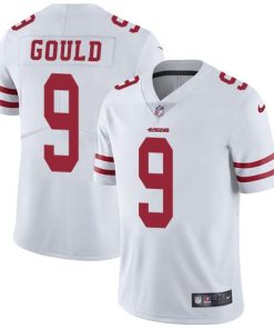 Nike San Francisco 49ers #9 Robbie Gould White Men's Stitched NFL Vapor Untouchable Limited Jersey Men's