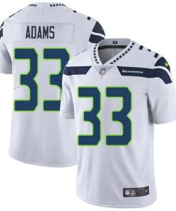 Nike Seahawks #33 Jamal Adams White Men's Stitched NFL Vapor Untouchable Limited Jersey
