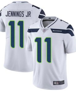 Nike Seattle Seahawks #11 Gary Jennings Jr. White Men's Stitched NFL Vapor Untouchable Limited Jersey Men's