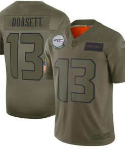 Nike Seattle Seahawks #13 Phillip Dorsett Camo Men's Stitched NFL Limited 2019 Salute To Service Jersey Men's