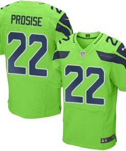 Nike Seattle Seahawks #22 C. J. Prosise Green Men's Stitched NFL Elite Rush Jersey Men's