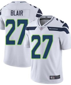 Nike Seattle Seahawks #27 Marquise Blair White Men's Stitched NFL Vapor Untouchable Limited Jersey Men's