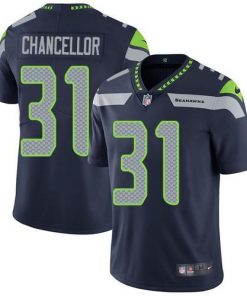Nike Seattle Seahawks #31 Kam Chancellor Steel Blue Team Color Men's Stitched NFL Vapor Untouchable Limited Jersey Men's