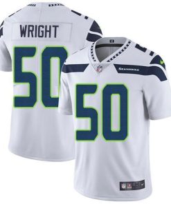 Nike Seattle Seahawks #50 K.J. Wright White Men's Stitched NFL Vapor Untouchable Limited Jersey Men's