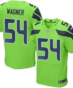 Nike Seattle Seahawks #54 Bobby Wagner Green Men's Stitched NFL Elite Rush Jersey Men's