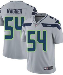 Nike Seattle Seahawks #54 Bobby Wagner Grey Alternate Men's Stitched NFL Vapor Untouchable Limited Jersey Men's