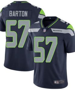 Nike Seattle Seahawks #57 Cody Barton Steel Blue Team Color Men's Stitched NFL Vapor Untouchable Limited Jersey Men's